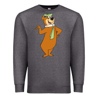 Charcoal Heather Yogi Bear Premium Sweatshirt - linhVisuals