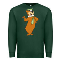 Sports Green Yogi Bear Premium Sweatshirt - linhVisuals