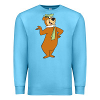 Ocean Blue Yogi Bear Premium Sweatshirt - linhVisuals