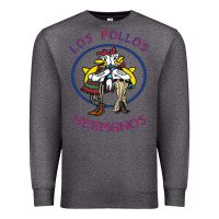 Charcoal Heather Los Pollos de Hermanos Premium Sweatshirt - linhVisuals