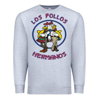 Heather Grey Los Pollos de Hermanos Premium Sweatshirt - linhVisuals