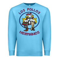 Ocean Blue Los Pollos de Hermanos Premium Sweatshirt - linhVisuals