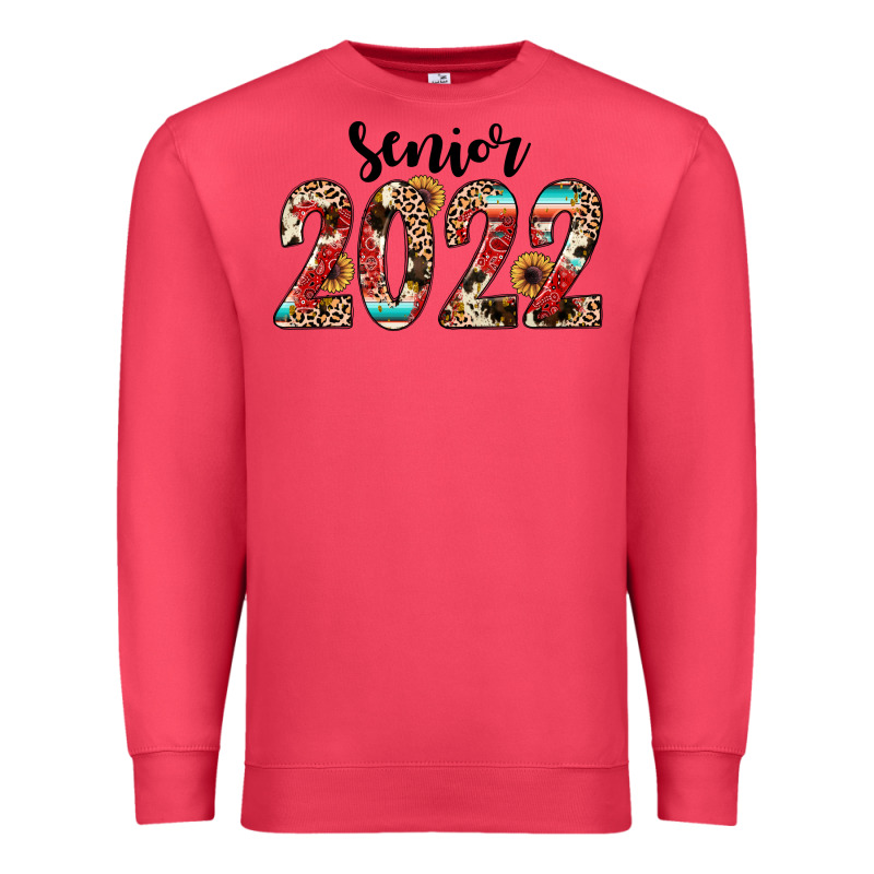 Senior 2022 Western Premium Sweatshirt by JahusDesignShop | Teevron