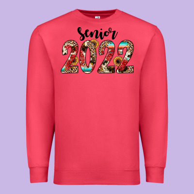 Senior 2022 Western Premium Sweatshirt Designed By Jahusdesignshop