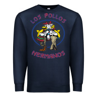 Navy Los Pollos de Hermanos Premium Sweatshirt - linhVisuals