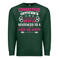 Sports Green correction officers wife sentenced to a life of love Premium Sweatshirt - linhVisuals