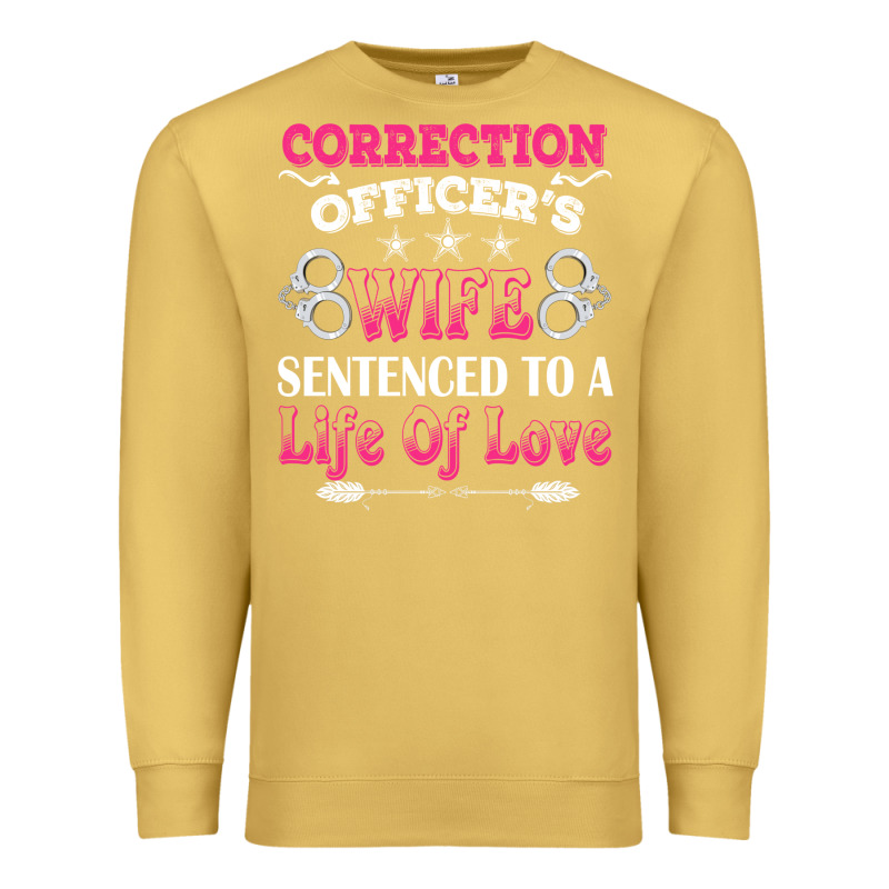 Correction Officers Wife Sentenced To A Life Of Love Premium Sweatshirt by linhVisuals | Teevron