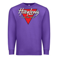 Purple huey lewis & the news Premium Sweatshirt - linhVisuals