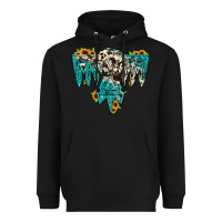 Black thunderbird Heavyweight Hoodie - JahusDesignShop