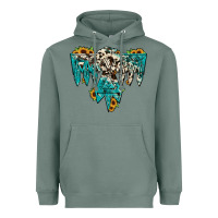 Sage thunderbird Heavyweight Hoodie - JahusDesignShop