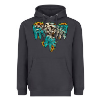 Smoke thunderbird Heavyweight Hoodie - JahusDesignShop