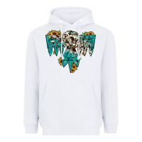 White thunderbird Heavyweight Hoodie - JahusDesignShop