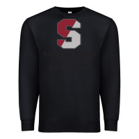 Black springfield college Premium Sweatshirt - linhVisuals