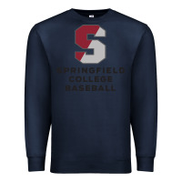 Navy springfield college Premium Sweatshirt - linhVisuals