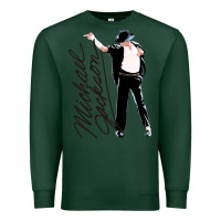 Sports Green Michael Jackson Premium Sweatshirt - linhVisuals