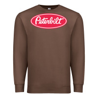 Chestnut Peterbilt Premium Sweatshirt - linhVisuals