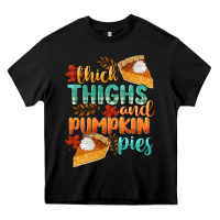 Black thick thighs and pumpkin pies Heavy Core Tee - CowGirlArtShop