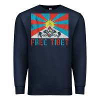 Navy free tibet Premium Sweatshirt - linhVisuals