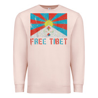 Pale Pink free tibet Premium Sweatshirt - linhVisuals