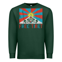 Sports Green free tibet Premium Sweatshirt - linhVisuals