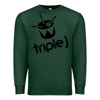 Sports Green triple j Premium Sweatshirt - linhVisuals