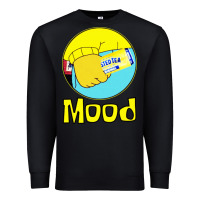 Black twisted tea mood Premium Sweatshirt - linhVisuals