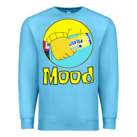 Ocean Blue twisted tea mood Premium Sweatshirt - linhVisuals