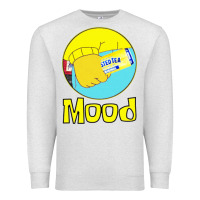 Oatmeal Heather twisted tea mood Premium Sweatshirt - linhVisuals
