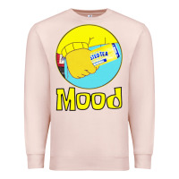 Pale Pink twisted tea mood Premium Sweatshirt - linhVisuals
