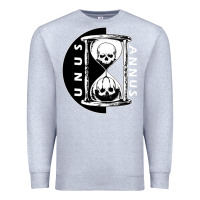 Heather Grey unus annus Premium Sweatshirt - linhVisuals