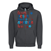 Smoke love jesus and america too Zipper Hoodie - JahusDesignShop