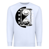 White unus annus Premium Sweatshirt - linhVisuals