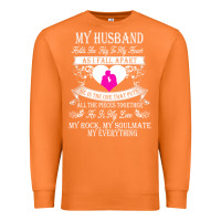 Carrot my husband holds the key to my heart Premium Sweatshirt - linhVisuals