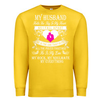 Lemon my husband holds the key to my heart Premium Sweatshirt - linhVisuals