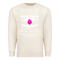 Sandshell my husband holds the key to my heart Premium Sweatshirt - linhVisuals