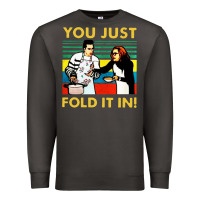 Smoke you just fold it in vintage retro Premium Sweatshirt - linhVisuals