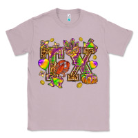 Lilac Texas Mardi Gras Classic Tee - HowdyJamesFarm