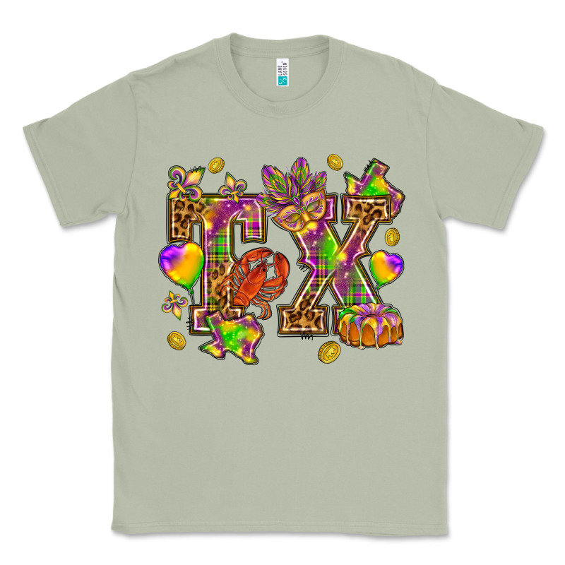 Texas Mardi Gras Classic Tee by HowdyJamesFarm | Teevron