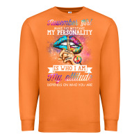 Carrot november girl make no mistake my personality funny Premium Sweatshirt - linhVisuals