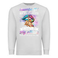 Dove Grey november girl make no mistake my personality funny Premium Sweatshirt - linhVisuals