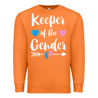 Carrot keeper of the gender reveal tee shirt girl or boy blue pink Premium Sweatshirt - linhVisuals