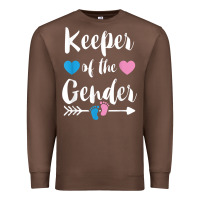 Chestnut keeper of the gender reveal tee shirt girl or boy blue pink Premium Sweatshirt - linhVisuals