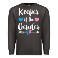 Smoke keeper of the gender reveal tee shirt girl or boy blue pink Premium Sweatshirt - linhVisuals