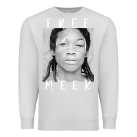 Dove Grey free meek mans Premium Sweatshirt - linhVisuals