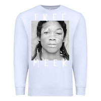 White free meek mans Premium Sweatshirt - linhVisuals