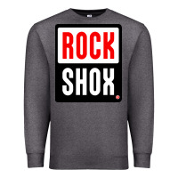 Charcoal Heather shox rocks Premium Sweatshirt - linhVisuals