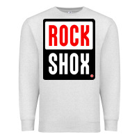 Oatmeal Heather shox rocks Premium Sweatshirt - linhVisuals