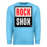 Ocean Blue shox rocks Premium Sweatshirt - linhVisuals