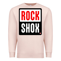 Pale Pink shox rocks Premium Sweatshirt - linhVisuals
