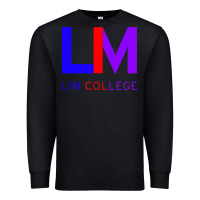 Black lim college Premium Sweatshirt - linhVisuals